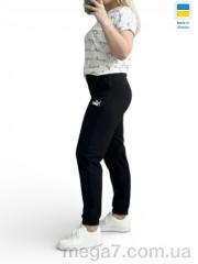 Спортивные брюки, Sport style оптом 1055-1PU чорний