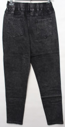 Джегінси жіночі KIM MI-KRASNYY ПОЛУБАТАЛ на байці оптом