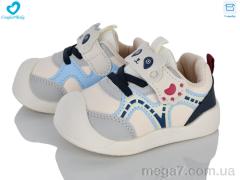 Кроссовки, Comfort-baby оптом 8809-2 бежевий
