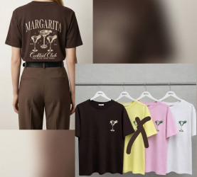 Футболки женские (белый) оптом 92675304 8326-148