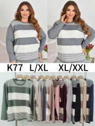 Свитера женские ПОЛУБАТАЛ оптом Kiss Me 80421397 77