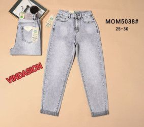 Джинсы МОМЫ женские оптом 69074582 5038-1