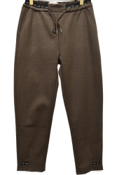 Брюки женские на флисе YIMEITE БАТАЛ оптом 47280961 827-3-123