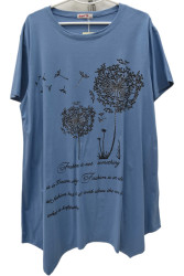 Футболки женские БАТАЛ оптом 75812403 8903-177