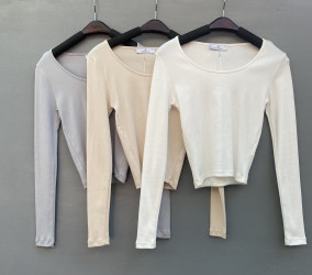 Лонгсливи (білі) жіночі оптом ---