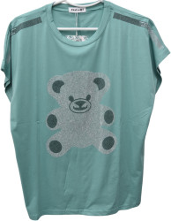 Футболки женские БАТАЛ оптом 82459310 1234-94