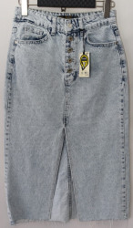 Юбки джинсовые женские PLUS DENIM оптом 73925061 2399-34