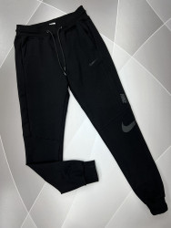 Спортивные штаны мужские (black) оптом 65379018 02-4