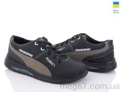 Кроссовки, Paolla оптом D6P чорно-оливковий