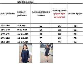 Платья школьные детские оптом 12308764 2066-30