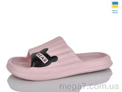Шлепки, Lot Shoes оптом 115 рожевий