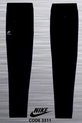 Спортивные штаны мужские на флисе (black) оптом 01274693 3311-7