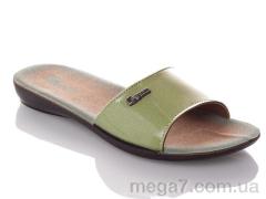 Шлепки, DeMur оптом W7145-green