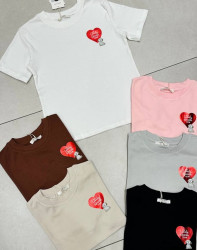 Футболки жіночі (білий) оптом 