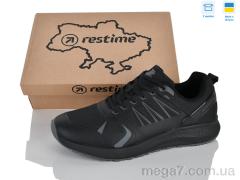 Кроссовки, Restime оптом RG026706 black