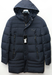 Куртки зимние мужские (темно синий) оптом 83215794 Y19-158