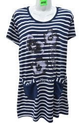 Футболки женские БАТАЛ оптом 73845691 313-320