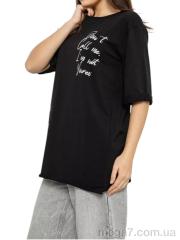 Футболка, Massmag оптом 1024 чорний