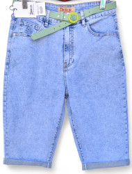 Шорты джинсовые женские DERUN оптом 36017589 DR8092-D-3