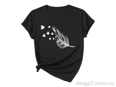 Футболка, Riza оптом 196 чорний