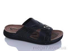 Шлепки, Oscar оптом 01-40 чорний к.