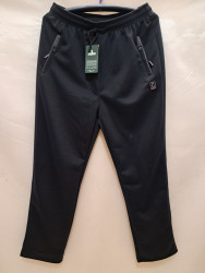 Спортивные штаны мужские БАТАЛ (темно-синий) оптом 19835627 1006-24