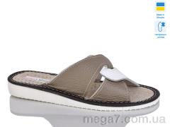 Шлепки, Lot Shoes оптом 1-3 коричневий