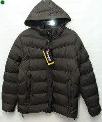 Куртки зимние мужские на меху (хаки)  оптом 42735619 A05-27