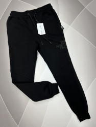 Спортивные штаны мужские на флисе (черный) оптом 17406539 03-16