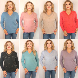 Светри жіночі БАТАЛ оптом SVET LANA 