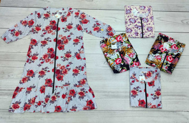 Халаты женские ПОЛУБАТАЛ оптом 87691534 3344-34