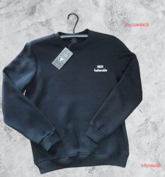 Свитшоты мужские на флисе оптом 28541076 0107-65