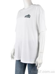 Футболка, Мир оптом 4071-W01-2 white