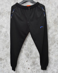 Спортивные штаны мужские БАТАЛ (черный) оптом 67359048 03-54