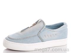 Слипоны, Sali shoes оптом 8612 l.blue