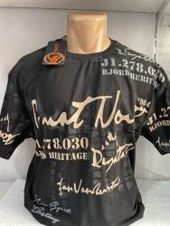 Футболки мужские БАТАЛ оптом 37621508 28-2