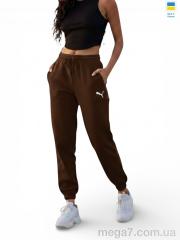 Спортивные брюки, Margo оптом 100231PU шоколад