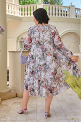 Платья женские БАТАЛ оптом 87692150 04-9