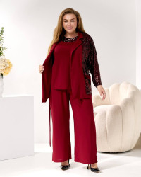 Костюми жіночі ПОЛУБАТАЛ (3-ка) оптом