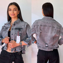 Куртки джинсові жіночі I8DENIM оптом