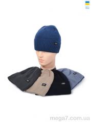Шапка, Angelica оптом ANGELICA MW023-8 на флісі mix
