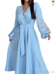 Платье, Alisa Brand оптом 7507 блакитний