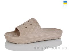 Шлепки, M&L  Alex13 оптом B117 капучіно