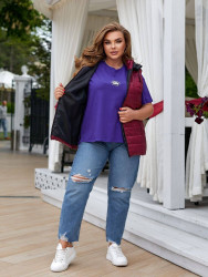 Жилетки жіночі БАТАЛ оптом Vinogradova