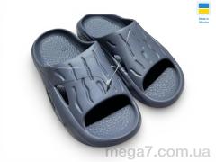 Шлепки, Rai shoes оптом 600 сірий