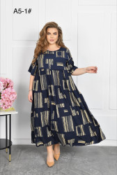 Платья женские БАТАЛ оптом 18956023 A5-1-94