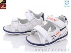 Сандалии, Clibee оптом F252 white-d.blue