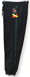 Спортивные штаны мужские (черный) оптом 39514068 01-42
