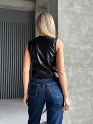 Жилетки жіночі (чорний) оптом Keks