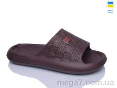 Шлепки, Progress оптом Прогресс Ж144 шоколад